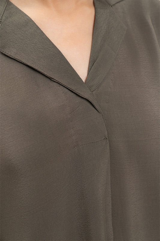 BASIC CRINKLE DRESS