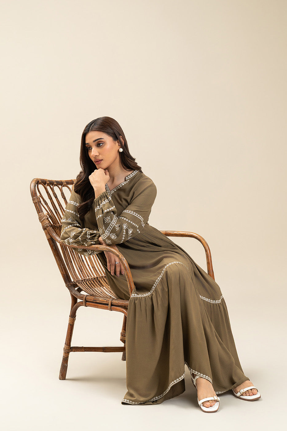 TIERED DRESS