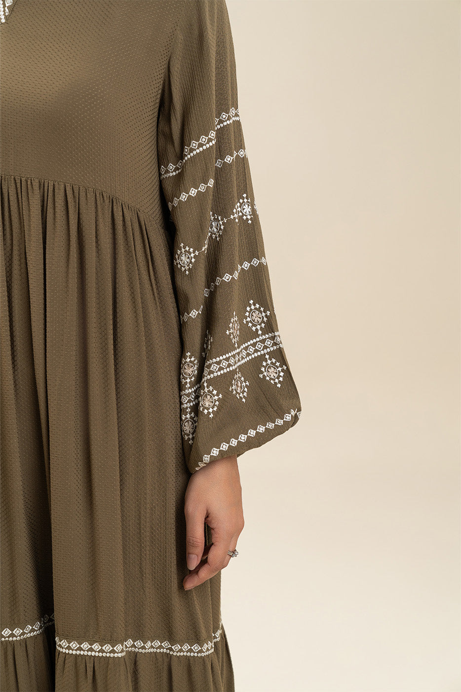 TIERED DRESS