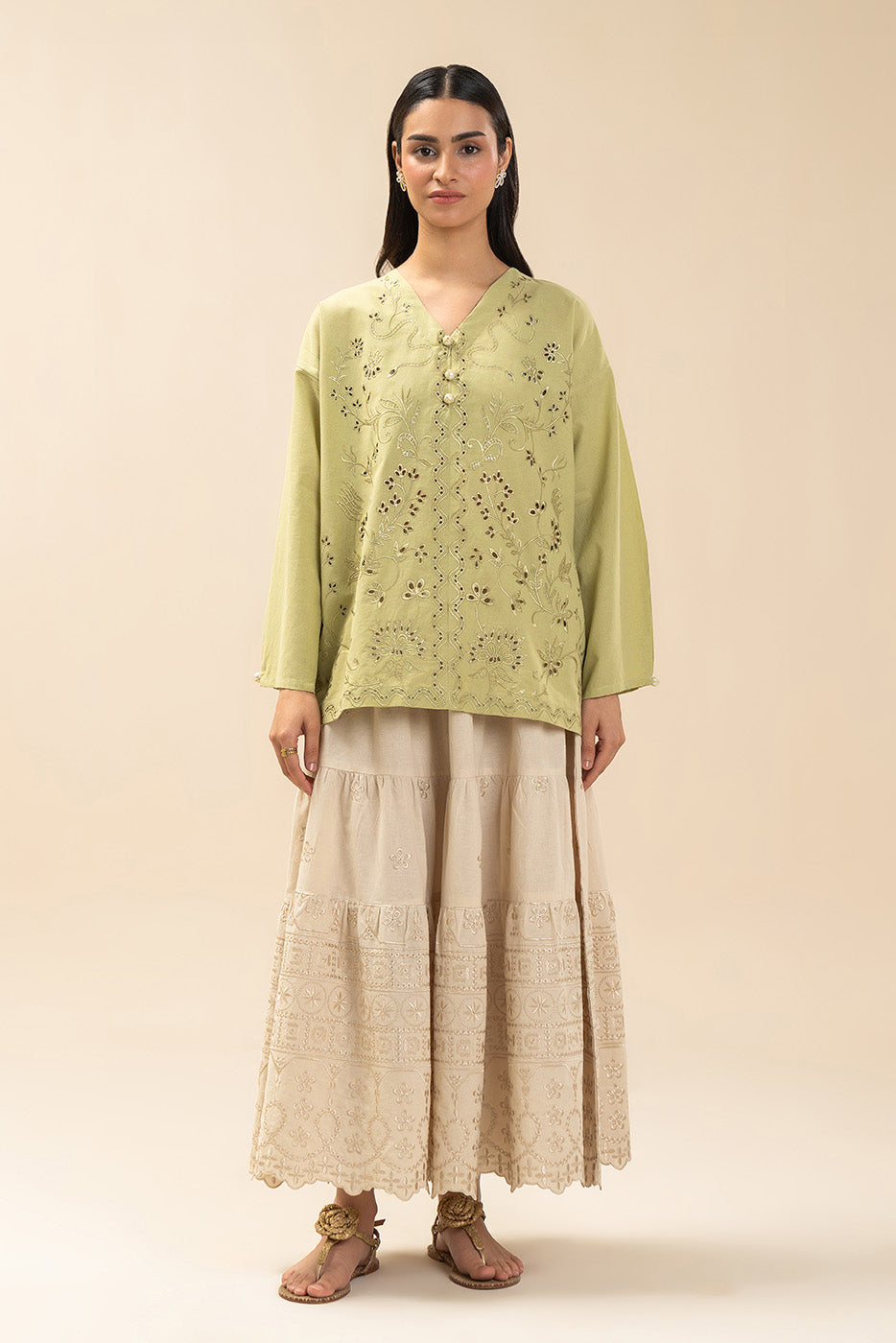 EMBROIDERED SKIRTS (FLOW)