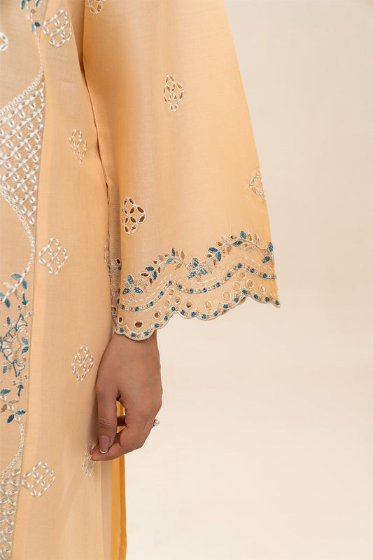 3 PIECE EMBROIDERED LAWN SUIT (PRET)