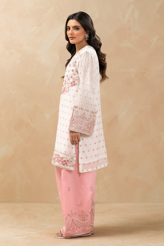 2 PIECE EMBROIDERED DANIER ZARI JACQUARD SUIT (LUXURY PRET)