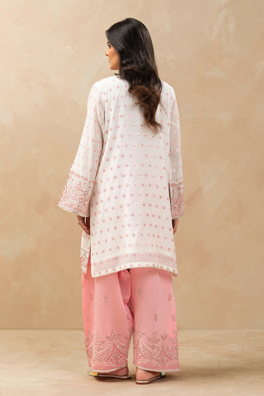 2 PIECE EMBROIDERED ZARI JACQUARD SUIT (LUXURY PRET)