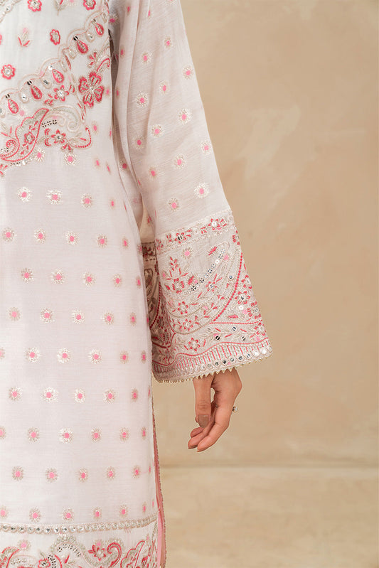 2 PIECE EMBROIDERED ZARI JACQUARD SUIT (LUXURY PRET)
