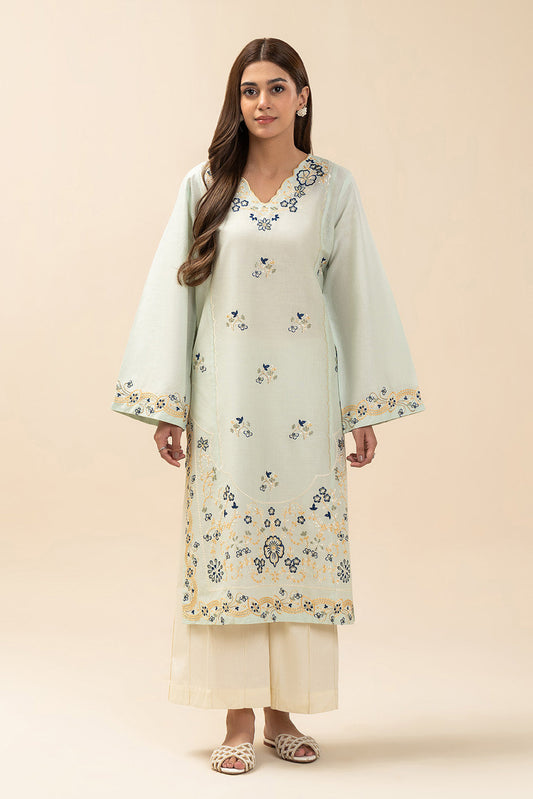 EMBROIDERED LAWN SHIRT (PRET)