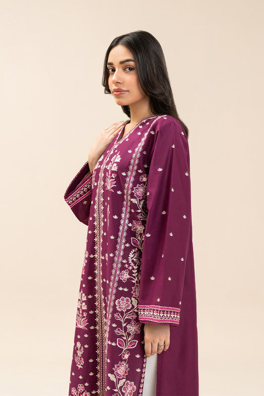 EMBROIDERED LAWN SHIRT (PRET)