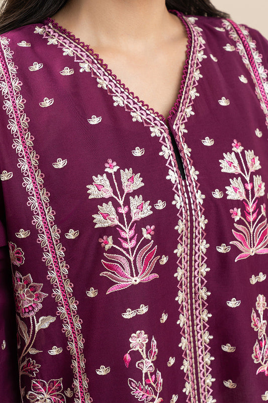 EMBROIDERED LAWN SHIRT (PRET)