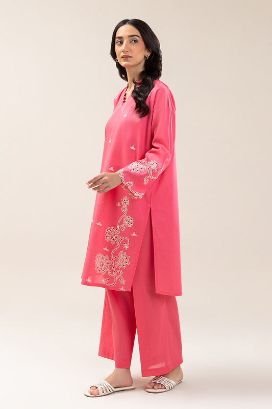 EMBROIDERED LAWN SHIRT (PRET)
