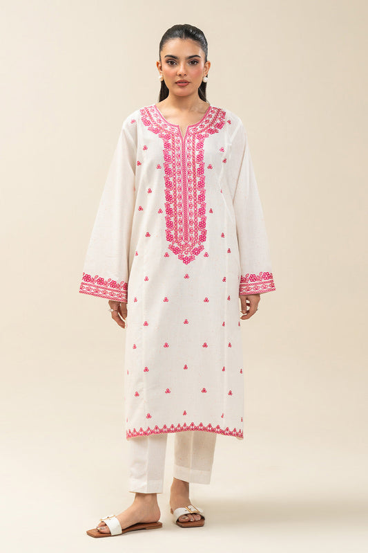 2 PIECE EMBROIDERED NEON NEPS SUIT (PRET)