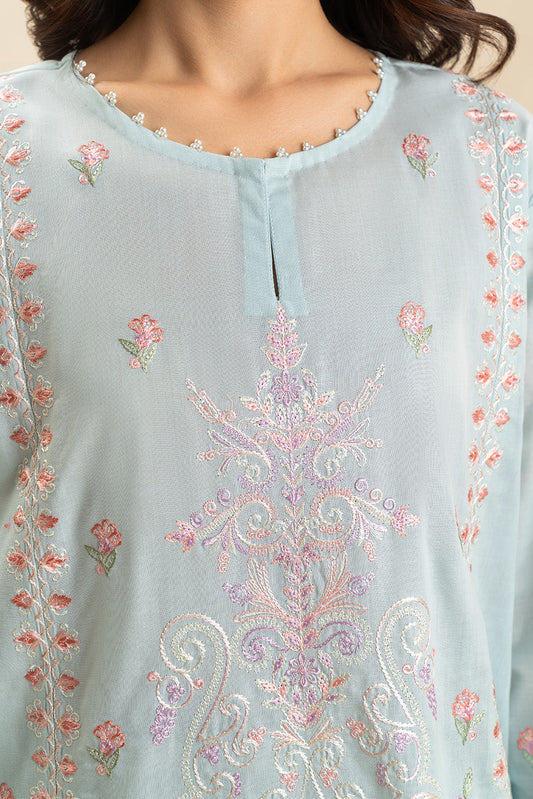 2 PIECE EMBROIDERED LAWN SUIT (PRET)