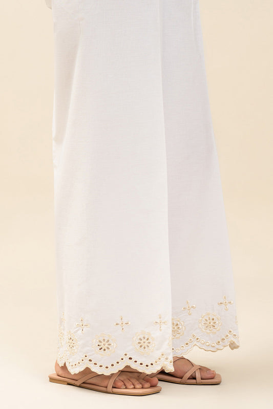 EMBROIDERED SLACK PANTS