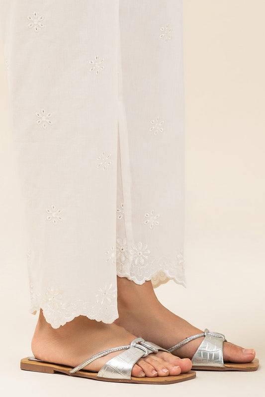 EMBROIDERED STRAIGHT PANTS