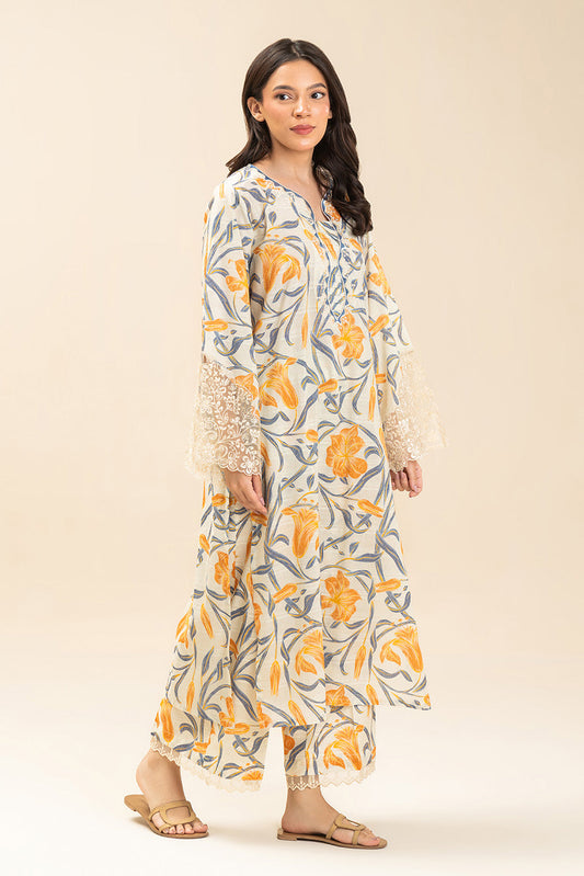 2 PIECE PRINTED DORIA LAWN SUIT (PRET)
