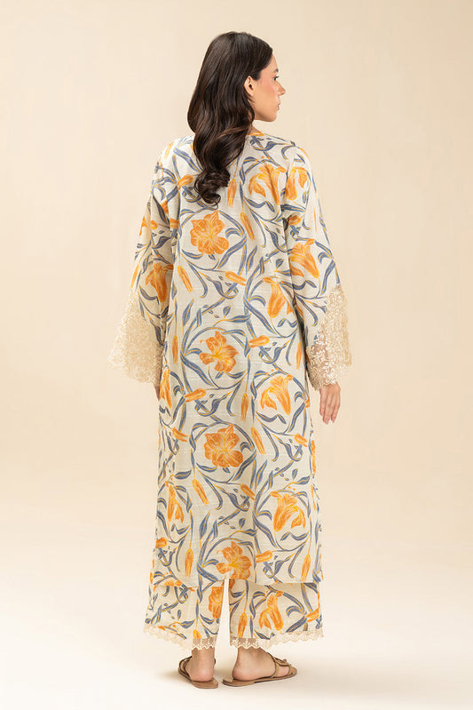 2 PIECE PRINTED DORIA LAWN SUIT (PRET)