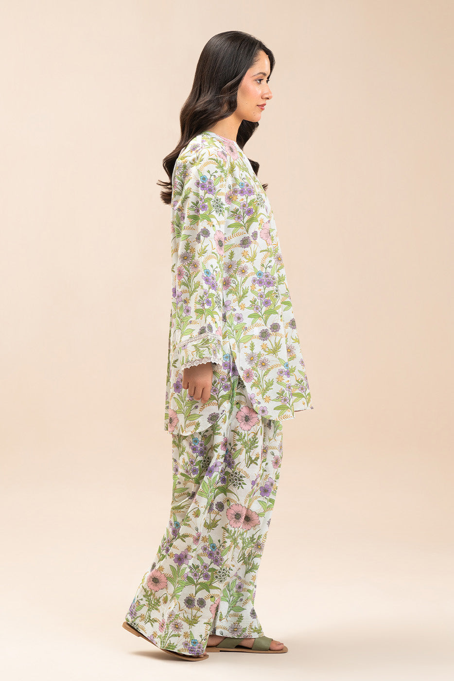 2 PIECE PRINTED DORIA LAWN SUIT (PRET)