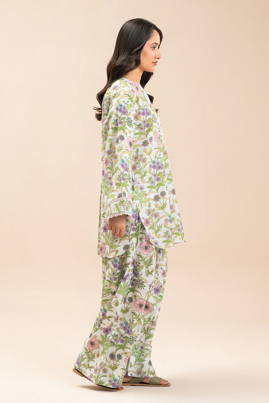 2 PIECE PRINTED DORIA LAWN SUIT (PRET)