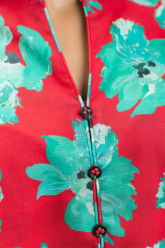 2 PIECE PRINTED DORIA LAWN SUIT (PRET)