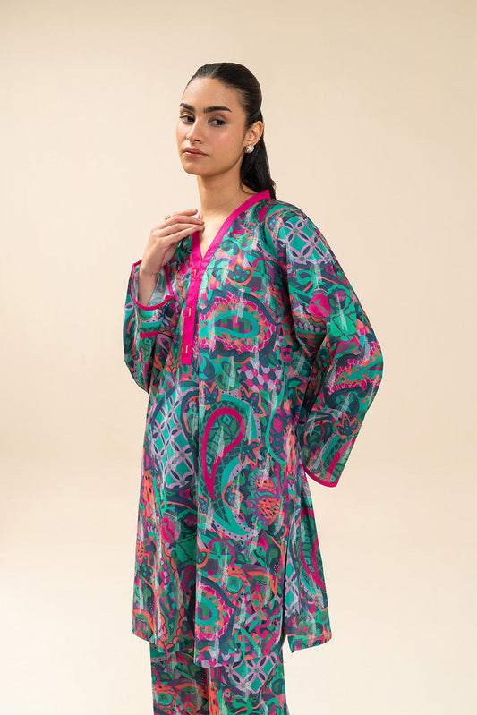 2 PIECE PRINTED LAWN SUIT (PRET)