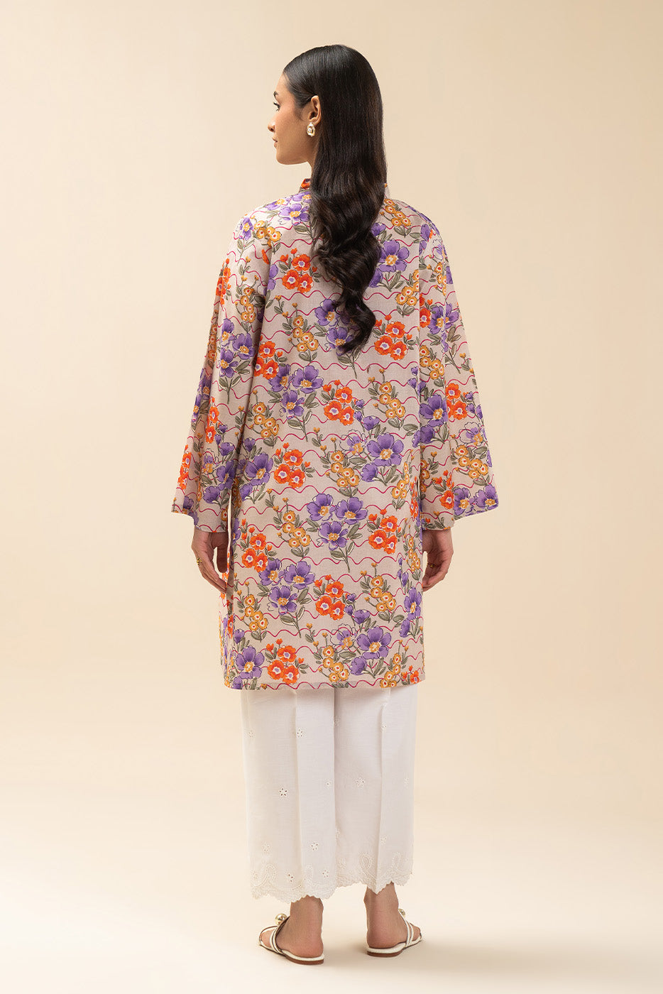 PRINTED LAWN SHIRT (PRET)
