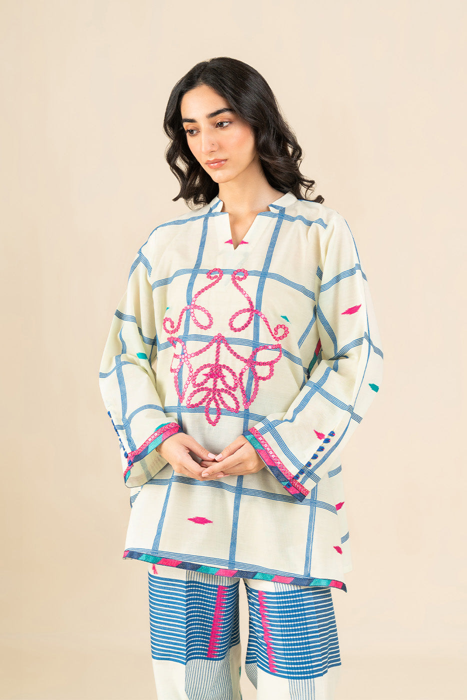EMBROIDERED JACQUARD SHIRT (FLOW)