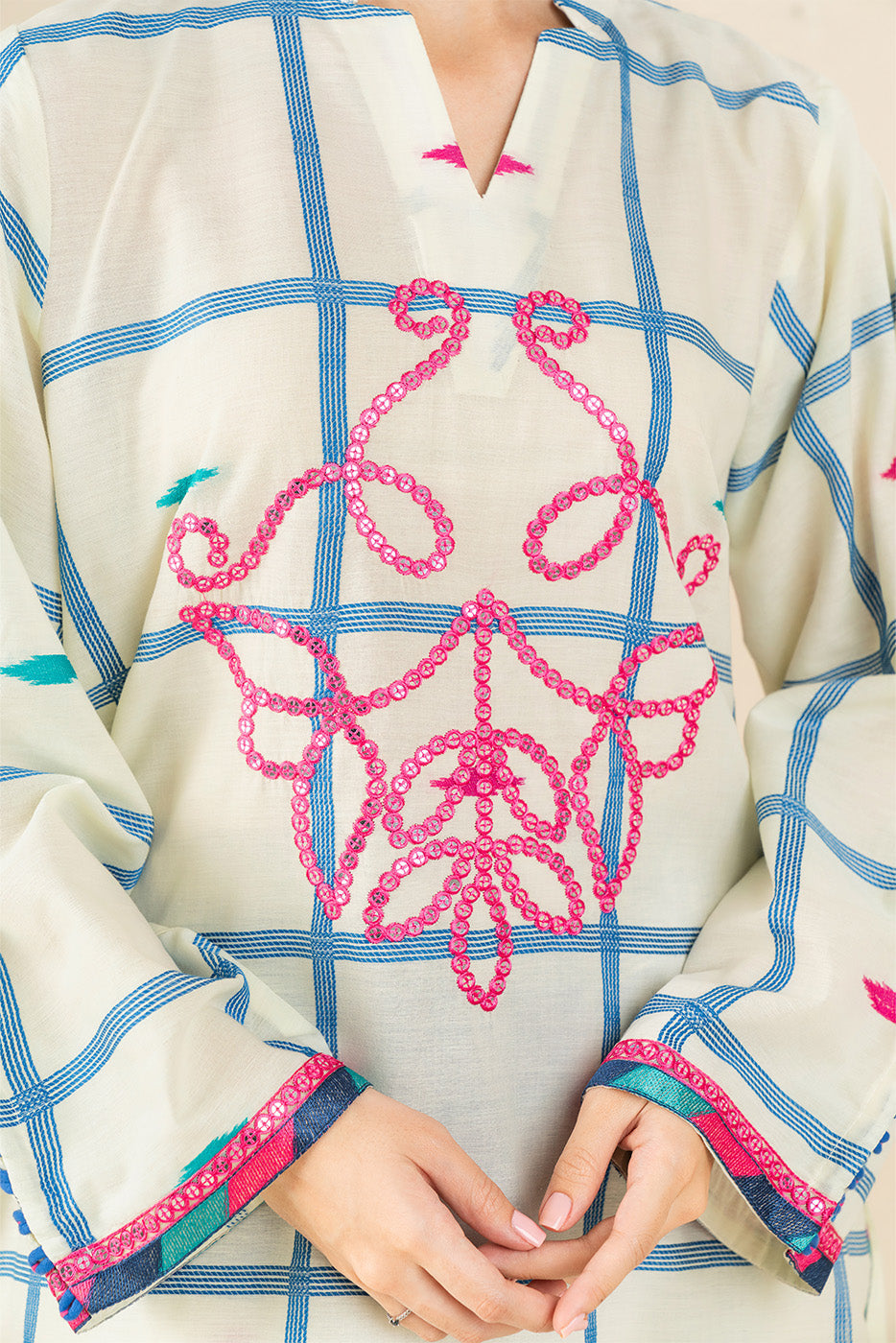 EMBROIDERED JACQUARD SHIRT (FLOW)