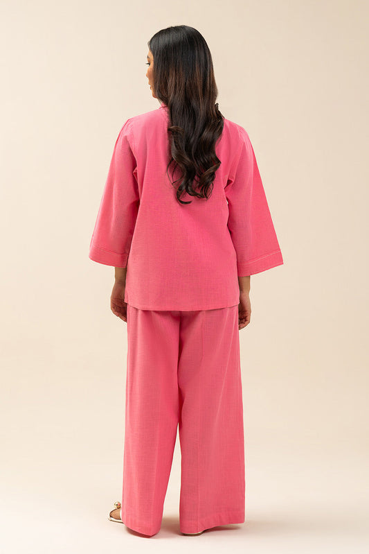 2 PIECE EMBROIDERED LINEN SUIT (FLOW)