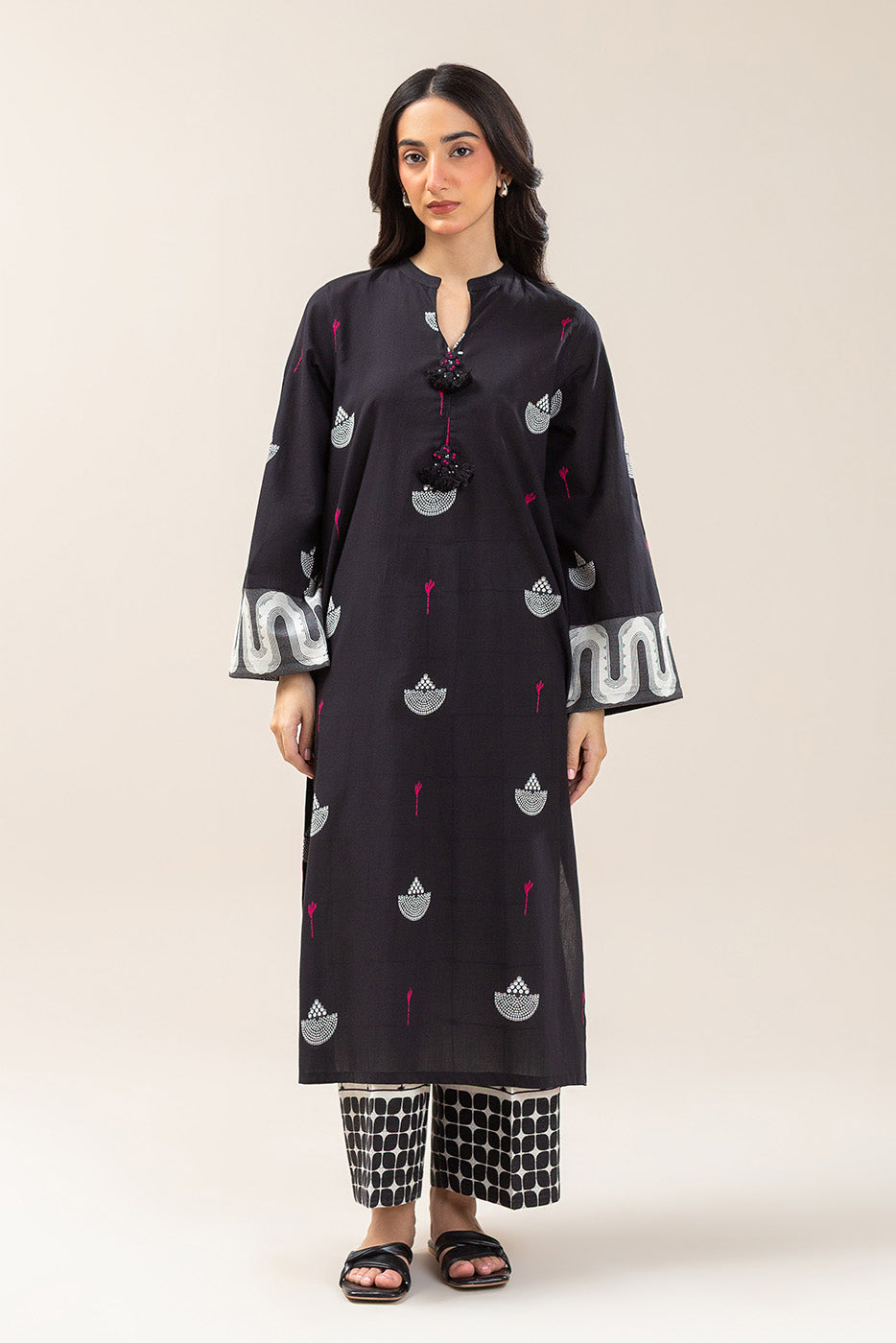 2 PIECE SOLID JACQUARD SUIT (PRET)