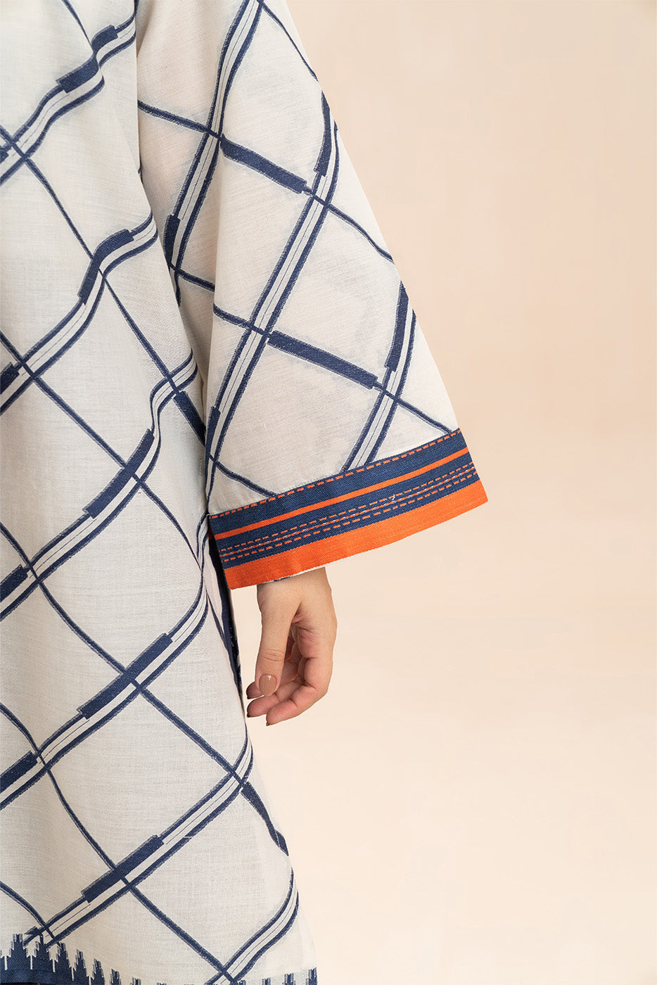 SOLID JACQUARD SHIRT (PRET)