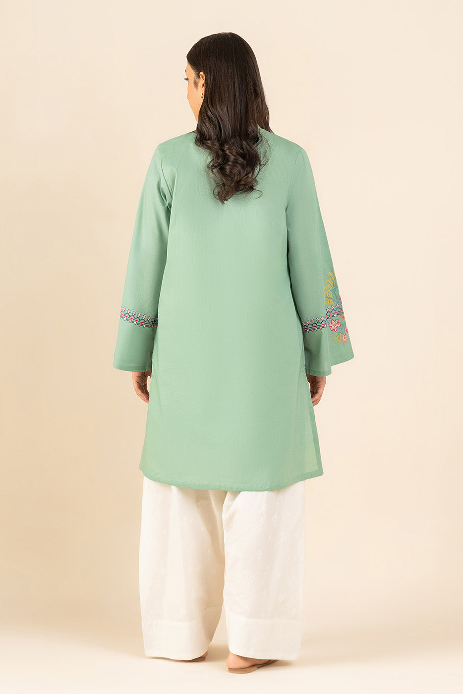 EMBROIDERED LAWN SHIRT (PRET)