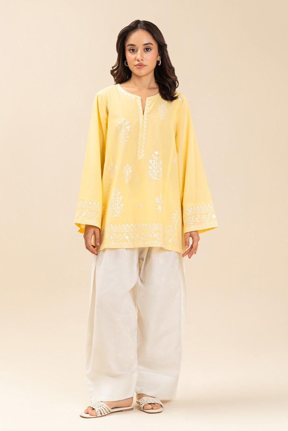 EMBROIDERED LAWN SHIRT (PRET)