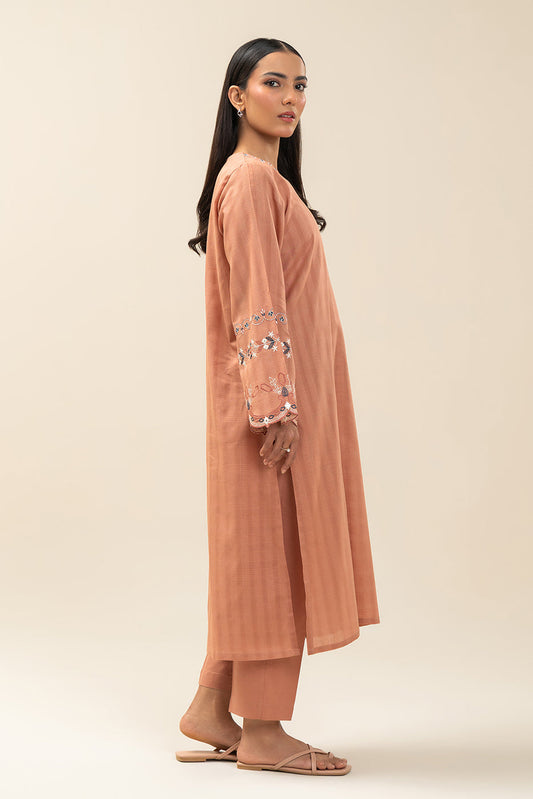 2 PIECE EMBROIDERED DORIA SUIT (PRET)
