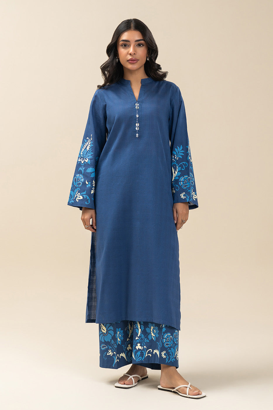 2 PIECE PRINTED DORIA SUIT (PRET)
