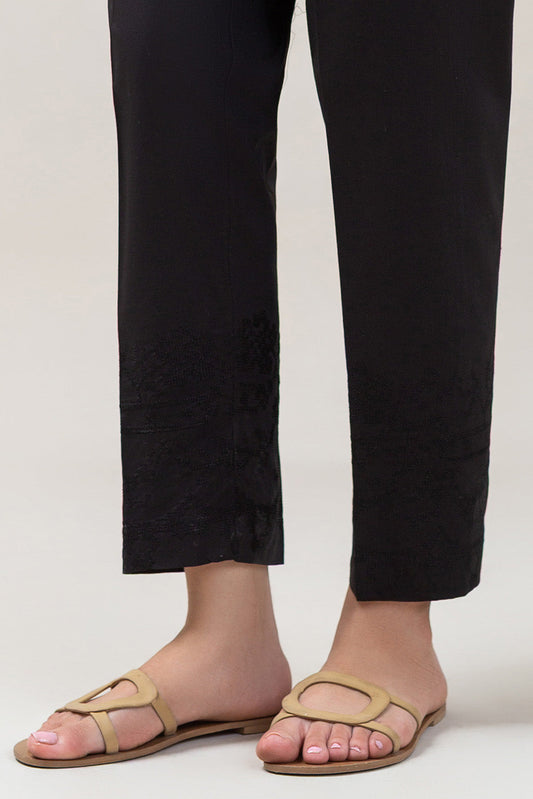EMBROIDERED STRAIGHT PANTS
