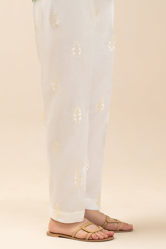 EMBROIDERED PANTS