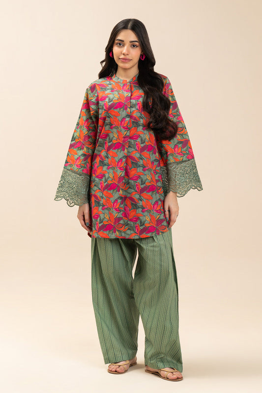 EMBROIDERED LAWN SHIRT (PRET)