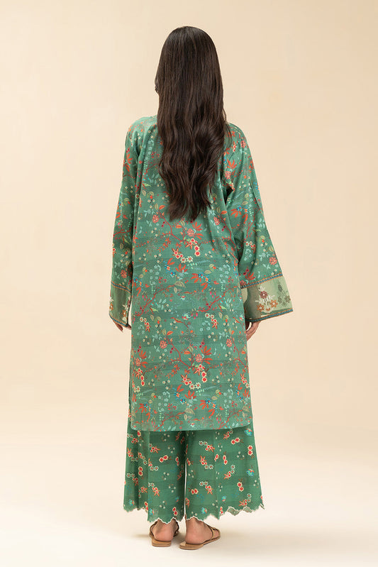 2 PIECE EMBROIDERED LAWN SUIT (PRET)