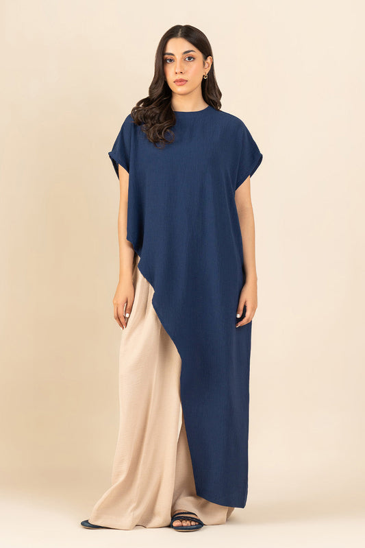 SOLID POLY CREPE SHIRT ( FLOW )