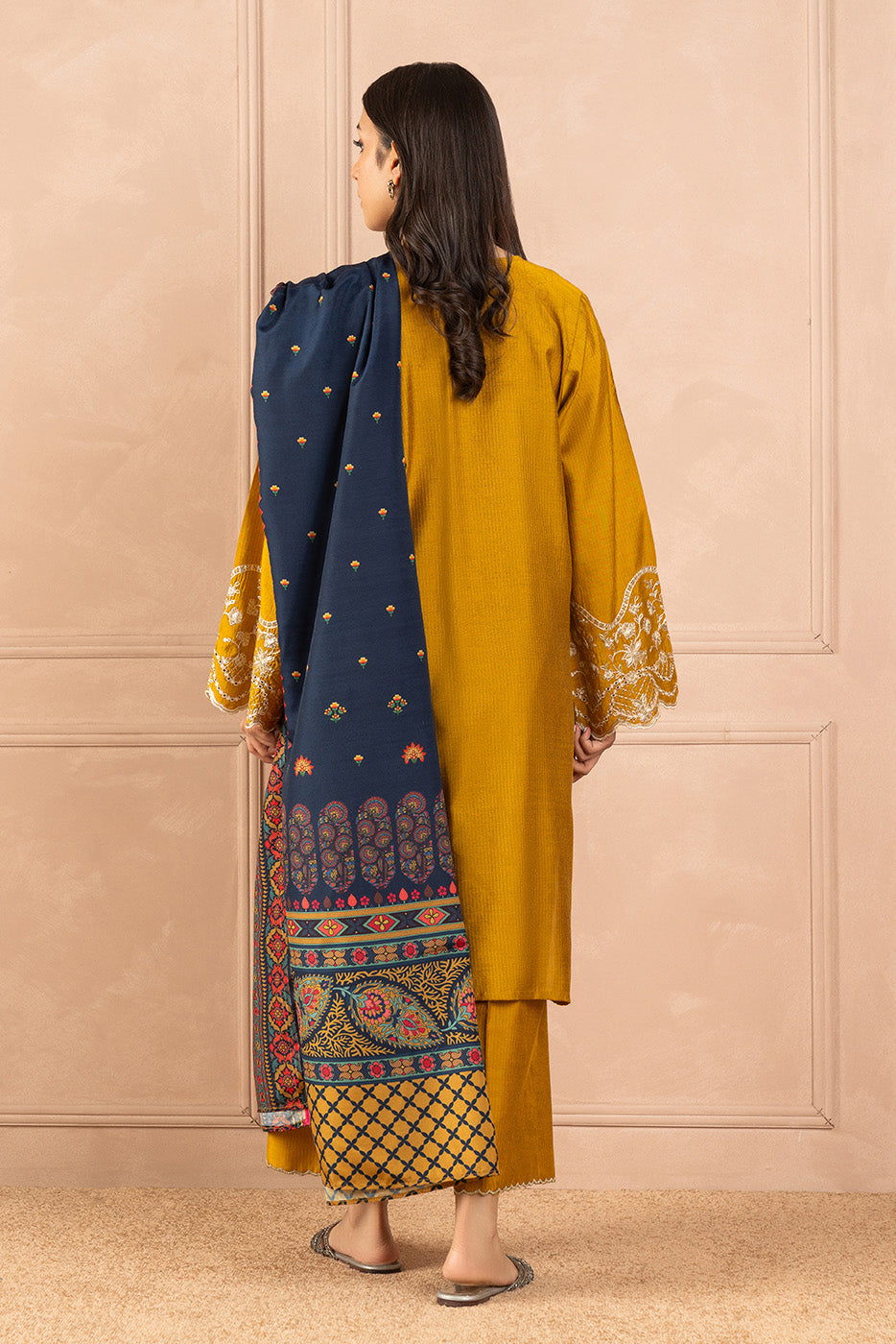 3 PIECE EMBROIDERED MISSOURI SUIT (HIGH CASUAL)