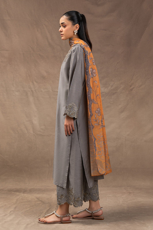 2 PIECE EMBROIDERED MISSOURI SUIT (HIGH CASUAL)