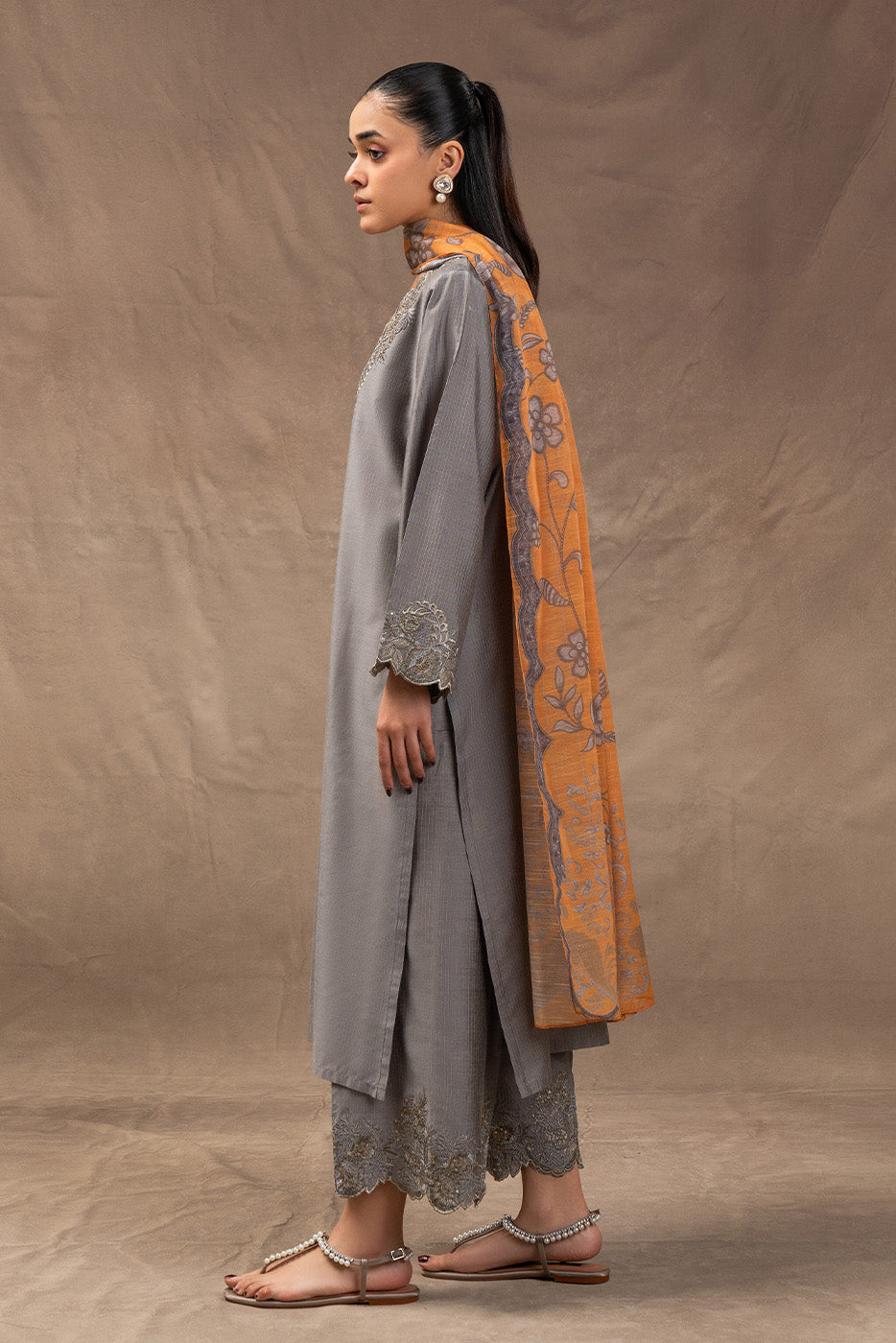3 PIECE EMBROIDERED MISSOURI SUIT (HIGH CASUAL)