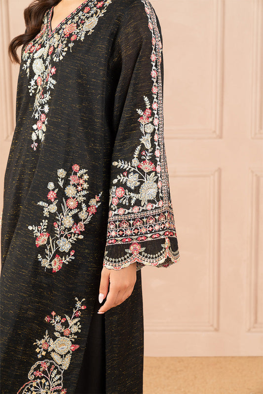2 PIECE EMBROIDERED ZARI JACQUARD SUIT (LUXURY PRET)