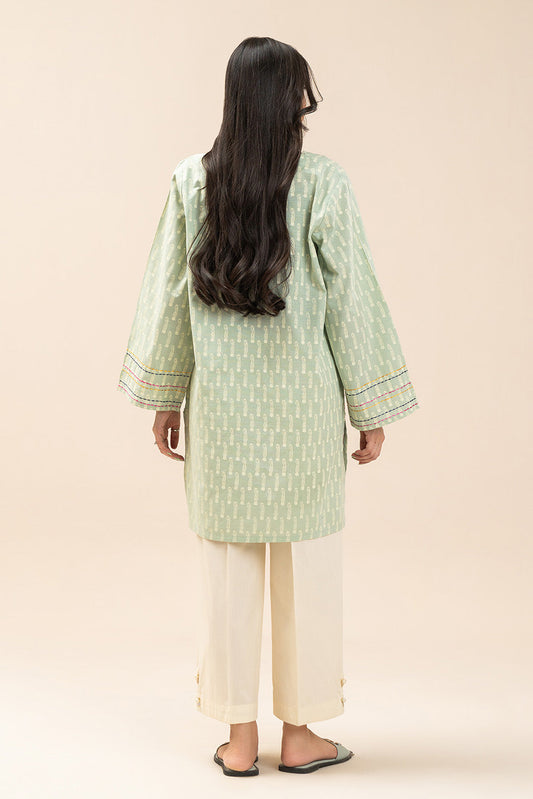 PRINTED SLUB SHIRT (PRET)