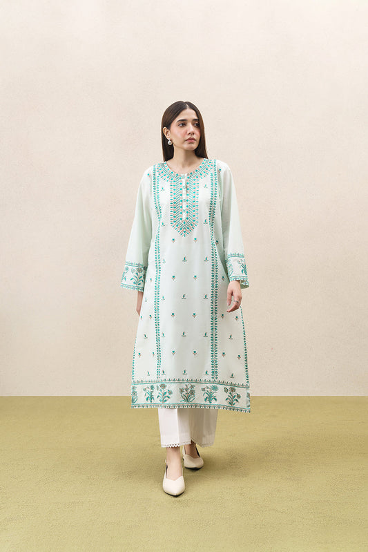 EMBROIDERED LAWN SHIRT (PRET)