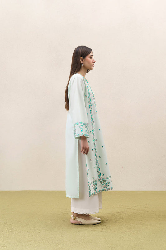 EMBROIDERED LAWN SHIRT (PRET)