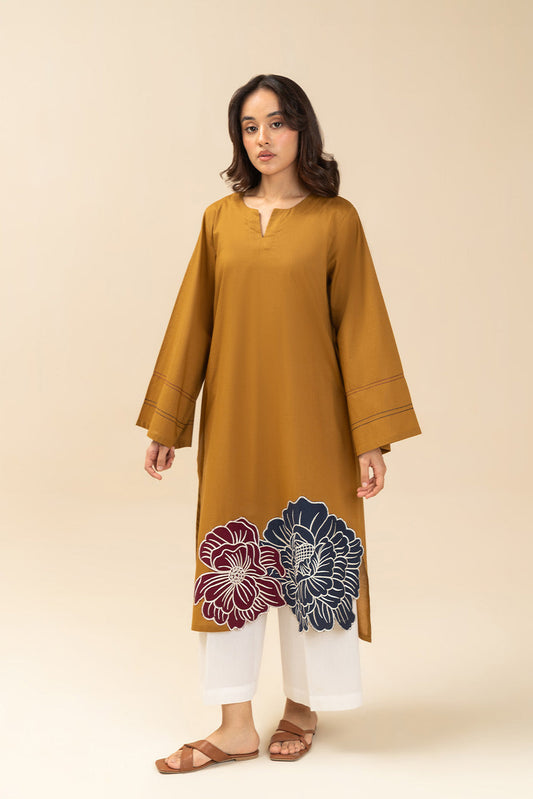 EMBROIDERED LAWN SHIRT (PRET)