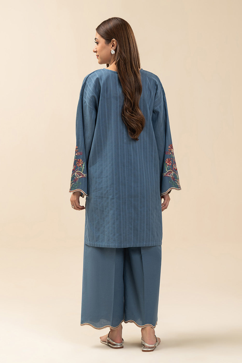 EMBROIDERED NENO KARA SHIRT (PRET)