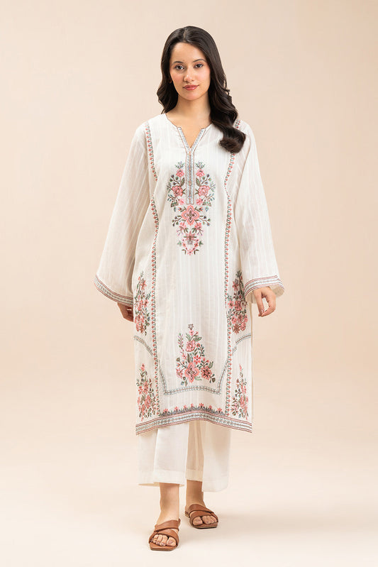 2 PIECE EMBROIDERED NENO KARA SUIT (PRET)