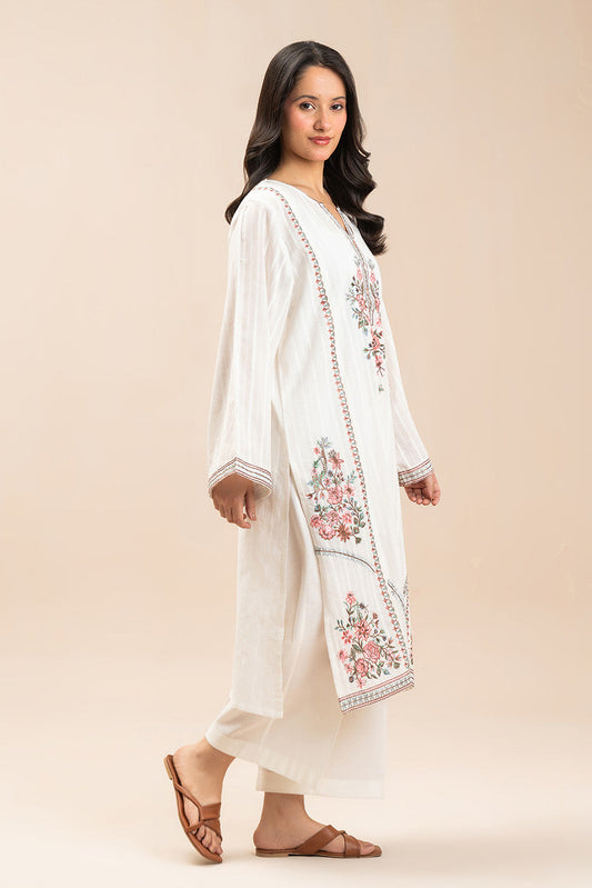 2 PIECE EMBROIDERED NENO KARA SUIT (PRET)