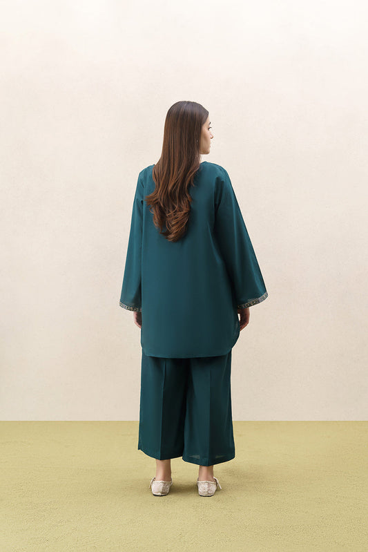 2 PIECE EMBROIDERED LAWN SUIT (PRET)