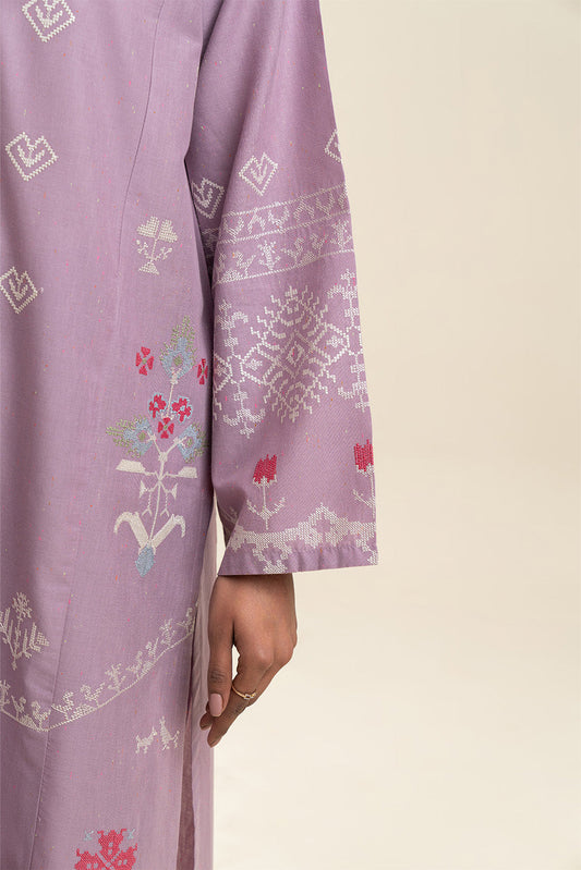 2 PIECE EMBROIDERED NEON NEPS SUIT (PRET)